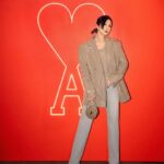 Miriam Yeung Chin-Wah Instagram - Thank you so much for having me 🖤 @amiparis #ami