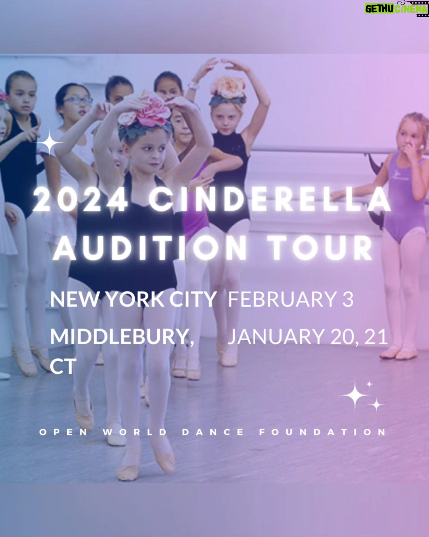 Misty Copeland Instagram - Misty Copeland and Open World Dance Foundation present "Cinderella" starring American Ballet Theatre principal dancers, Isabella Boylston and James Whiteside! Misty Copeland will personally engage both with the cast members and the audience, attend rehearsals, and share her experience with OWDF's Cinderella production, which she performed in 2016 to a sold out house. Schools and dancers from NY, PA, CT, MA, and even Costa Rica are lining up to take part in OWDF's "CINDERELLA" -- don't miss your chance! ๐๐๐๐๐๐๐๐๐ *๐๐๐๐๐๐๐๐๐๐๐๐ ๐๐๐ ๐๐๐๐๐๐ ๐๐๐๐๐๐๐๐๐๐๐๐ ๐๐: ๐ฐ๐ฐ๐ฐ.๐จ๐ฉ๐๐ง๐ฐ๐จ๐ซ๐ฅ๐๐๐๐ง๐๐๐๐จ๐ฎ๐ง๐๐๐ญ๐ข๐จ๐ง.๐จ๐ซ๐ * ๐ New York City: FEBRUARY 3, 2024, 5-7 PM ๐BALLET ARTS NYC: 130 W 56th St #6, New York, NY 10019, United States ๐Middlebury, Connecticut: JANUARY 20 & 21, 2024 ๐Brass City Ballet: 1255 Middlebury Rd, Middlebury, CT 06762 โ
๏ธ ๐๐๐๐๐๐๐๐๐๐ ๐ฐ๐ข๐ฅ๐ฅ ๐๐ ๐ก๐๐ฅ๐ ๐ข๐ง ๐๐๐๐ ๐๐๐ฐ ๐๐จ๐ซ๐ค ๐๐ข๐ญ๐ฒ ๐๐ง๐ ๐๐จ๐ง๐ง๐๐๐ญ๐ข๐๐ฎ๐ญ ๐๐จ๐ซ ๐ญ๐ก๐ ๐๐จ๐ง๐ฏ๐๐ง๐ข๐๐ง๐๐ ๐จ๐ ๐๐ฅ๐ฅ ๐๐๐ฌ๐ญ๐ฌ. ๐๐๐๐๐๐๐ ๐๐๐ ๐๐๐๐๐๐๐๐ ๐๐๐๐๐ ๐๐ ๐๐๐ #OWDFCINDERELLA