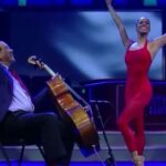 Misty Copeland Instagram - Found footage: I had the incredible honor of performing with the renowned cellist @yoyoma on the @colbertlateshow stage in 2015! Choreography by @marcelogomesofficial