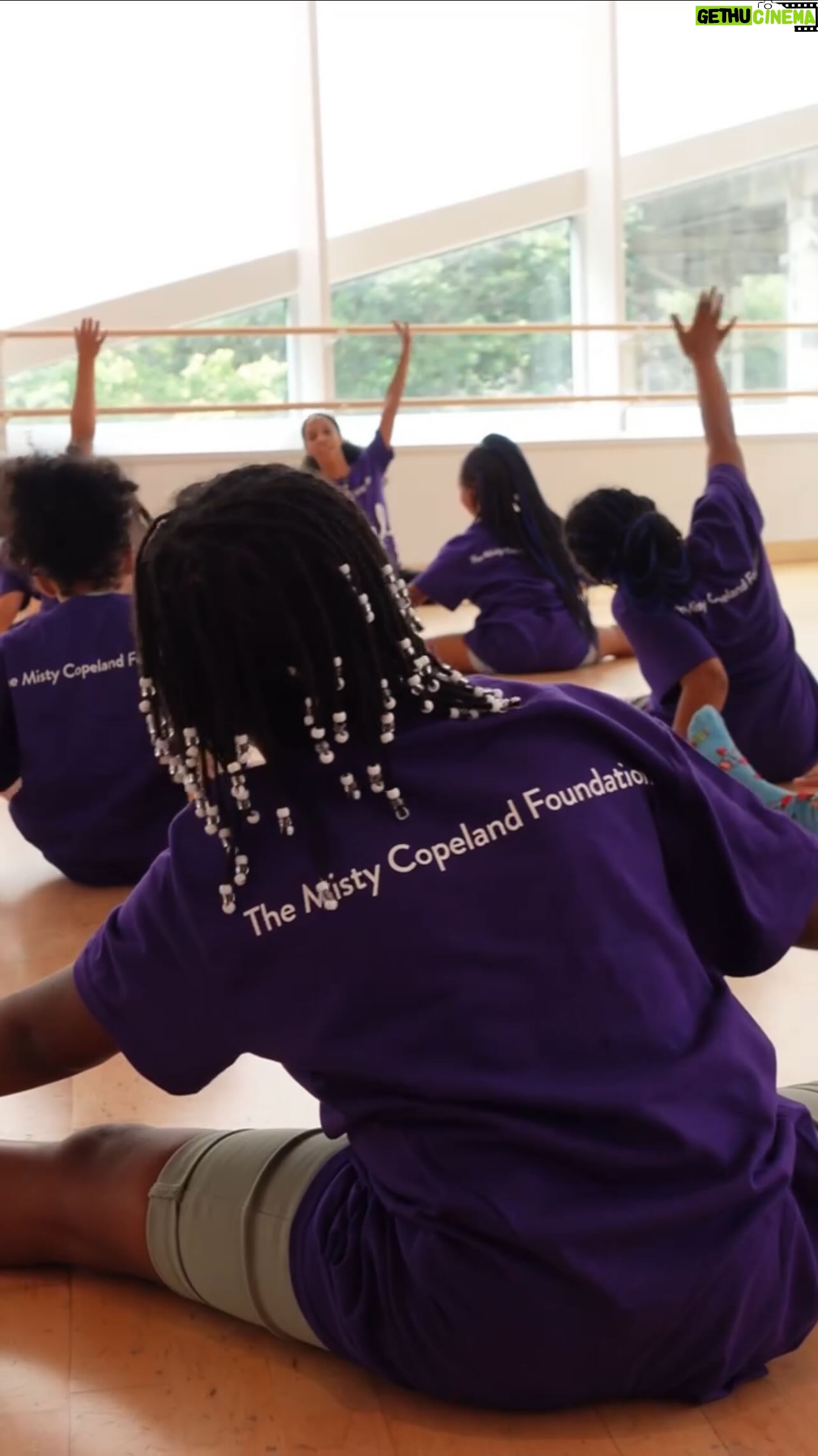 Misty Copeland Instagram - The Boys & Girls Club is where I discovered my love for ballet and provided a home away from home for me as a kid. Iโm so honored to bring the Be Bold program to give these dancers an opportunity to fall in love with ballet the same way I did. @mistycopelandfdn ๐