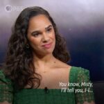 Misty Copeland Instagram - I am so honored to be apart of this series centering around conversations with arts and culture icons. I sat down with celebrated artist @nathanielmaryquinn and legendary dancer & choreographer @twylatharp to break down their craft and careers ❤️ Be sure to tune into @PBS to watch the premiere of #PBSArtsTalk!