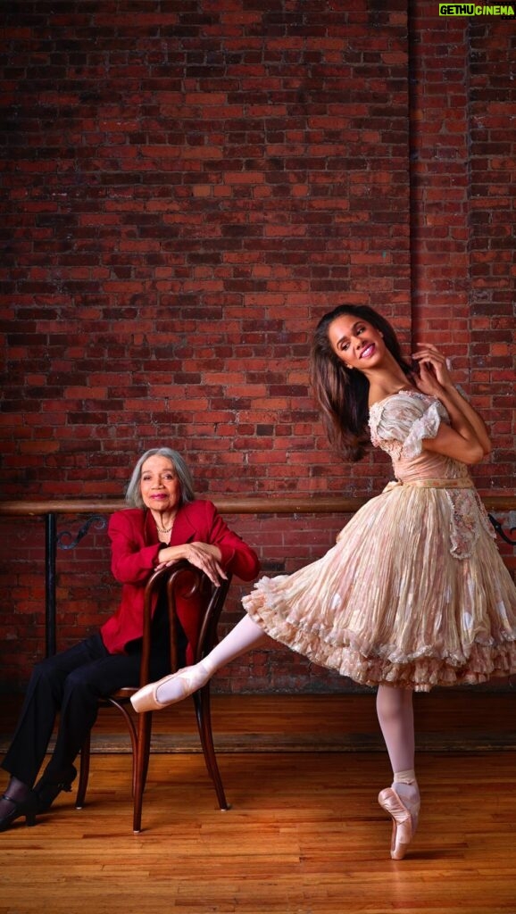 Misty Copeland Instagram - Raven Wilkinson, the first African-American woman to dance for a major classical ballet company paved the way for me and millions of others. Her story and how our paths finally crossed is in my book ‘The Wind at My Back’ now available in paperback. Buy now at the link in my bio ❤️ @mistycopelandfdn