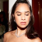 Misty Copeland Instagram – #Repost @kahlihaslam
・・・
Flower premiere at #tribecafilmfestival wearing @oscardelarenta @vancleefarpels @breitling emerald ring @jamiewolfjewelry clutch @alexisbittar shoes @giuseppezanotti 

Hair @jefffrancishair Makeup @victorhenao Style assist @kaiacarioli 

Shot by @mrbrycethomas at @33seaportnyc #33seaport