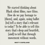 Misty Copeland Instagram - I sat down with the @latimesimage to talk about the village it took to help build my career, from past to present and how I’m paying it forward through @oaklandflowerfilm and more. Read the full article at the link in my bio ❤️ Photographer: @paulyem Stylist: @erikziemba Makeup: @victorhenao Hair: @jefffrancishair Writer: @dahsawn