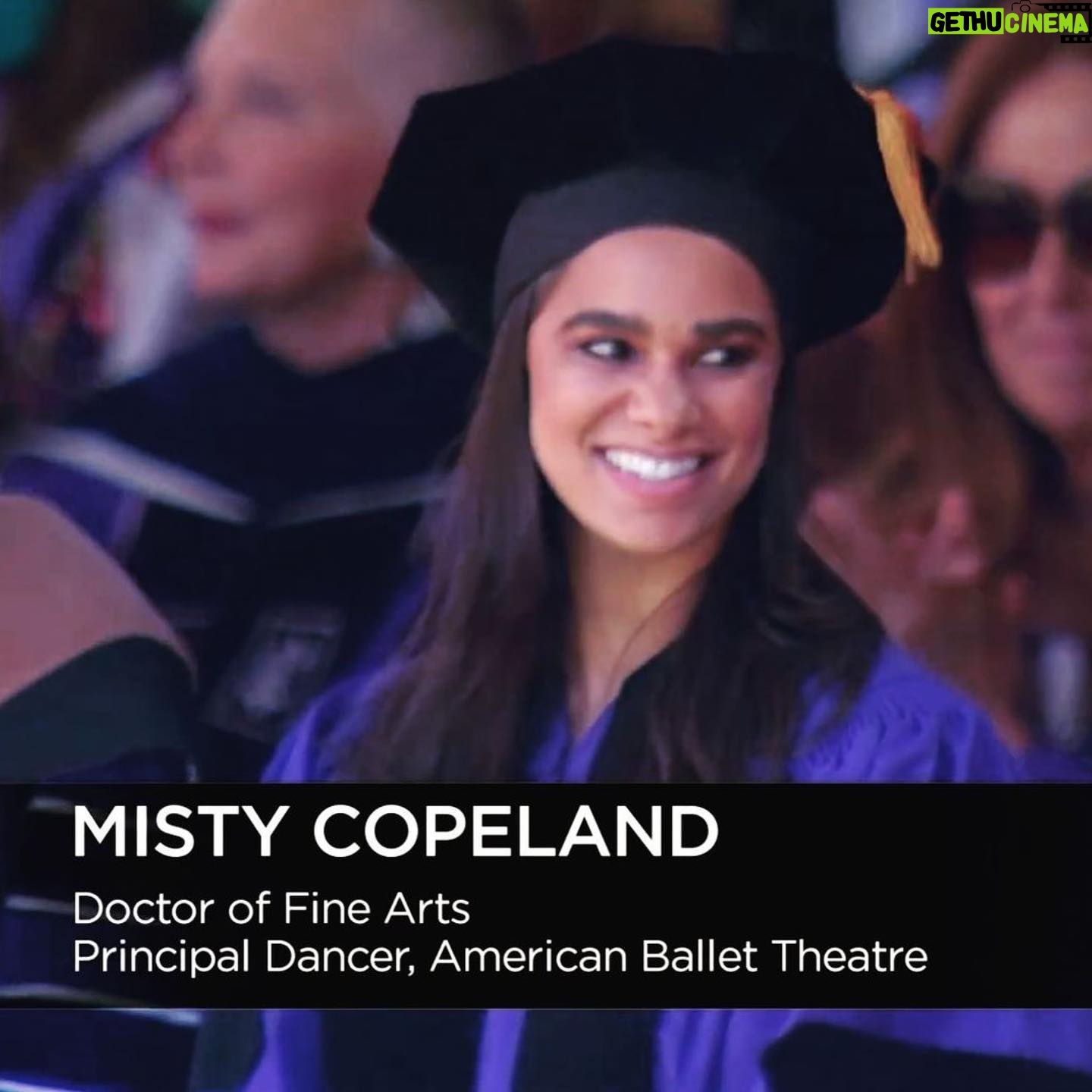 Most liked Instagram photo of Misty Copeland