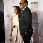 Misty Copeland Instagram – @dancetheatreofharlem has always been my home away from home. Arthur Mitchell was an invaluable mentor in my life and to be given the Vision Award under his name was an honor 💜🩰 

Dress @brandonmaxwell 
Jewelry @officialfaberge 
Clutch @rogervivier 
Shoes @louboutinworld 
Styled @kahlihaslam 
Hair @naivashaintl 
Makeup @cygmakeup