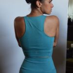 Misty Copeland Instagram – I may be biased but I absolutely love everything about this set. The color, the fit, the back pocket to fit your phone! Shop now @greatnesswins 😍