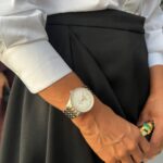 Misty Copeland Instagram - All smiles launching the new @breitling women’s Navitimer watch last night ❤️⏱️ Styled by @kahlihaslam Makeup @zuleikavieramua Hair @naivashaintl