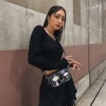 Miyū Ikeda Instagram - ． 表参道店とEC限定 マークジェイコブス×アナスイ💜🖤 @marcjacobsjapan #マークジェイコブス #MarcJacobs #MarcJacobsxAnnaSui #Sponsored