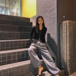 Miyū Ikeda Instagram - ． たまにはこっちの分け目もいかがでしょうか？🖤 #emoda #mystyleemoda