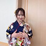 Miyu Honda Instagram - ネイビーなお着物✨