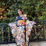 Miyu Honda Instagram - ネイビーなお着物✨