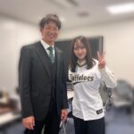 Miyu Honda Instagram - #日本シリーズ サインのサプライズ、、ありがとうございます😱 マエケンさん、8年ぶりの再会！！🏃‍♂️💨