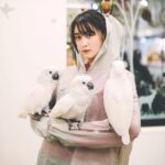 Mizuki Yamamoto Instagram - ⋆⸜☾⸝‍⋆ かわい子ちゃんたち #山本美月crazyfor #タイハクオウム