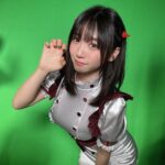Moe Iori Instagram - この谷間は出てないけど素材がぴっちりしててほんのり透け感がありスカート丈が最高なドチャシコナース悪魔サキュバスプリティナースはマリームーンさんです😈 #コスプレ #cosplay #マリームーン