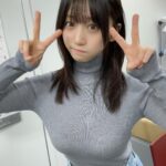 Moe Iori Instagram - あっかたくなってきたから長袖ニットもそろそろ着れなくなってきた🙂‍↔️🙂‍↔️ #きゅるん