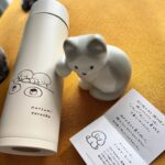 Moe Iori Instagram - ねこさんの焼き物とわんさんの水筒ゲットしたー！🥳 てらおかさんのイラストが立体になってるの可愛くてお家のよく見えるところに飾ってるよ🐈🐈