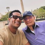 Mohamed Ramadan Instagram - مع الصديق العزيز الغالي المهندس محمود الجمال من احدى نجاحاته نيو جيزة .. لو اللي جاب خمسين في المية اسمه ناجح يبقى اللي جاب مية في المية متفوق علشان ماينفعش نساويهم ببعض .. محظوظ ان كل أصدقائي متفوقين ( أنجح الناجحين)