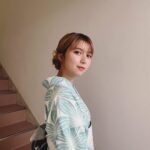 Moka Kamishiraishi Instagram - 先日、The Coversの収録で浴衣を着て、心が涼しくなりました🎐なつだね みなさん、暑い毎日いかがお過ごしでしょうか わたしは最近、UAさんの曲ばかり聴いてる🎧