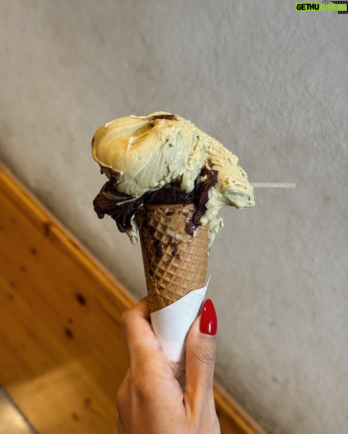 Molly Chiang Instagram - Thank you @riceandshine.co @dzingaigiulio family for taking us on a tour of Lisbon! It was a wonderful experience.🌼✨😍 - #此篇里斯本景點以及Gelato請收藏 #後面有彩蛋影片 昨天 @riceandshine.co @dzingaigiulio 一家人帶著我們遊玩里斯本 帶我去搭了最想搭的里斯本BICA纜車 大家如果來里斯本可以要搭這台 這裡是最經典最好拍的地方✨ 拍起來真的是太可愛了😍 然後大家來里斯本請直接去 《Gelato Davvero》吃Gelato !!! 這家開心果Gelato 我給過!!! 我覺得巧克力的也超好吃 整個黏度跟口感、味道都走在人生對的道路上😂 P.S. 最後影片Leo看到廖亨力的表情我已快笑瘋 小孩子總是誠實的無法隱藏🥰(?)
