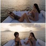 Molly Chiang Instagram - The ”Sunrise Cruise with Breakfast“ itinerary is truly a stunning experience that allows us to start the day in a unique and unforgettable way. It combines tranquility, natural beauty, and luxurious indulgence. As the sun slowly rises, the colors of the sky and the sea change with each passing moment, creating a mesmerizing spectacle. Onboard the boat, we can enjoy a sumptuous breakfast while admiring the ocean. Aman is known for its attention to detail and sense of ritual, and the staff at Amankila ensures that every aspect of the itinerary is meticulously planned. From the exquisite table settings to personalized service, everything is perfectly arranged. You can truly feel the sincerity and the sense of ceremony throughout the experience. 🌊✨ #Amankila #AmanResorts #AmanAdventures #Amanfoodie #AmanWellness #TheSpiritofAman - 吼呦Amankila的《日出郵輪早餐行程》真的真的很值得！！！🥹🫶🏾 中午發的影片我說在船上我們大概拍了500多張照片（是真的500多張） 要從500多張選10張發真的很折磨我 因為真的命中很多張美照 太好拍了！！！ 這個行程的出發時間是早上七點 而清晨的光線真的拍起照來最美 照片光線會有一種軟軟的柔和感 接近中午的光線拍起來就會比較硬 所以我才說這個行程真心很好拍 因為出發的時間點也很完美 加上早上的太陽沒有那麼烈 整個不會太熱 吹著海風超級舒服 這個行程完全是一個令人驚艷的體驗 讓我們用很獨特又難忘的方式開始新的一天 結合了寧靜、自然美景、奢華享受 然後隨著太陽慢慢升起 天空跟大海的顏色每個時刻都在變化 在船上邊享受一頓豐盛的早餐邊看海 我覺得Amankila行程還有一個很棒的地方 就是Aman真的很在於注重細節和禮儀感 Amankila的工作人員會確保行程的每個細節都經過精心安排 從精美的餐桌佈置到個人化的服務 一切都是很完善 讓你感受到滿滿的誠意跟儀式感爆棚 這個行程是我目前體驗到的Aman集團飯店最喜歡的一個行程了吧😏 （但相信以後繼續蒐集Aman酒店還會遇到更厲害的？😜） 你們看這組照片有感受到我說的清晨一早柔和軟軟的光感嗎？有吧🤣😂 P.S. 最後一張彩蛋是麥力的防曬時尚穿搭。 然後小安也有推我！！😤😂