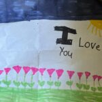 Molly Ringwald Instagram – Many years ago, my younger daughter wrote a note for my father (who was blind). She folded it up and gave it to him. He thanked her and then asked me what it said. When I was little I used to write him notes too, even though I knew he couldn’t read them with his eyes. He kept this note in his office until he died. ❤️ #allweneedislove