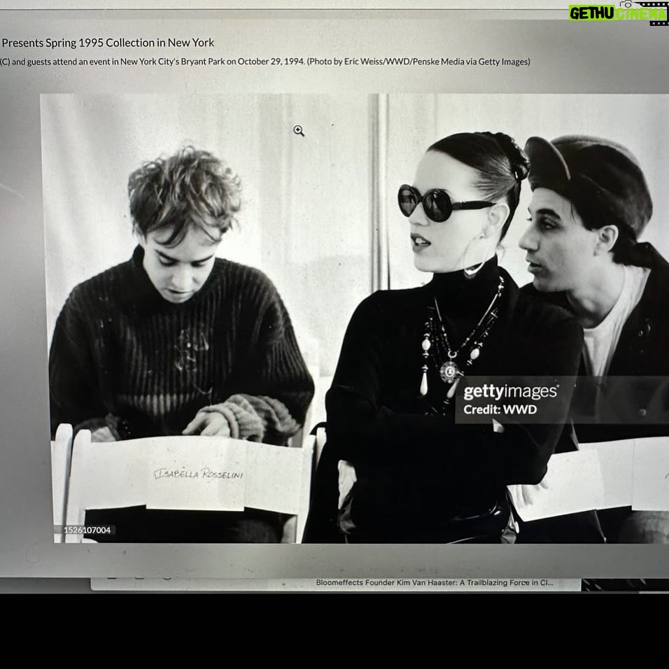 Molly Ringwald Instagram - Thank you @jessicamatlin for un-earthing this! @isabellarossellini I'm still waiting for you! 💙#marcjacobs #90s #nyfashionweek #sunnies