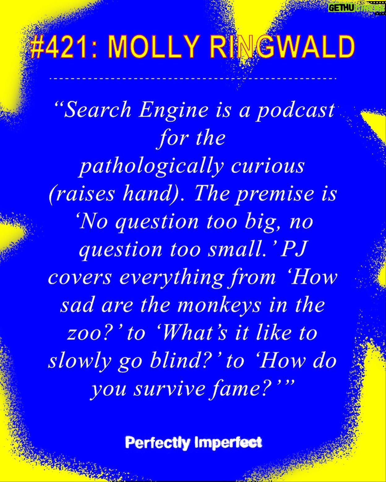 Molly Ringwald Instagram - What @mollyringwald is into… 🎙️ Search Engine 🌥️ Nice News ⛩️ Shibumi Gallery 🎞️ Criterion Channel 🏺 Ceramist Re Jin Le ✍️ Artist and designer Shirley Fintz 🎥 ??? ~link in bio~ for the full post ⭐️ intro @mavissimpsonernst @tubbytyinthetub graphic @jenniexross edit @tubbytyinthetub