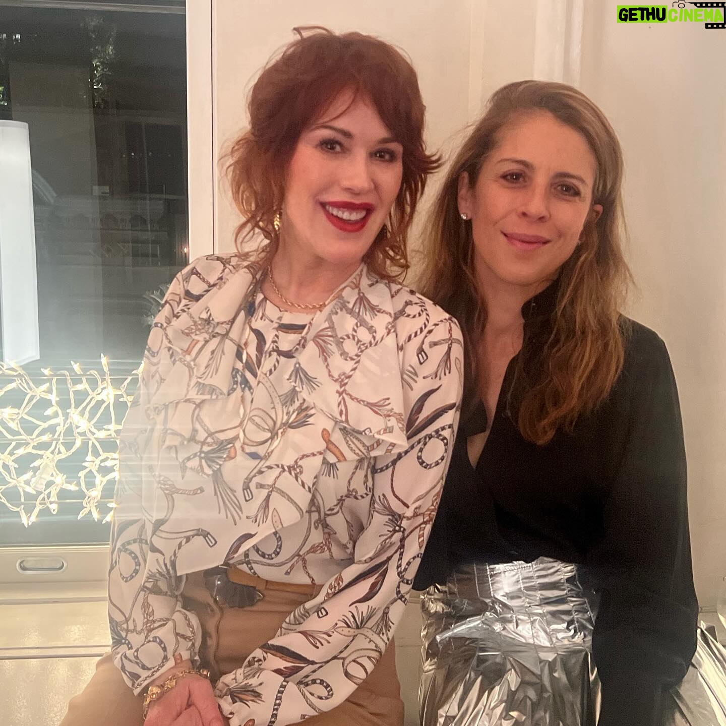 Molly Ringwald Instagram - Old friends. Ali 🪽 is smiling somewhere. Victoria, you were missed.