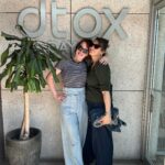 Molly Ringwald Instagram – Perfect way to spend a Sunday! Thank you @dtoxdayspa 🙏🏼