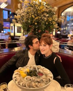Molly Ringwald Instagram - Dinner with one of my favorite people ♥️