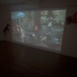 Molly Ringwald Instagram - Not sure exactly what I stumbled into but I was mesmerized. Artist: Lou LeForban Curator: Thomas Maestro #art #paris