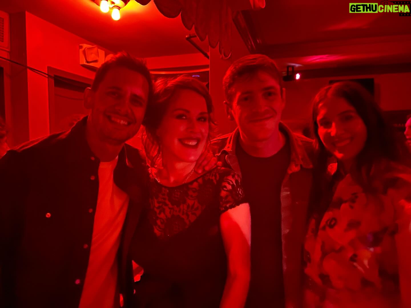 Molly Ringwald Instagram - What a treat to celebrate another turn around the sun ☀️ for @zacposen You are so loved you so much. Breathe it in . So deserved. You are a good person and friend. So happy to have you in my life. ❤️❤️🎉❤️💋