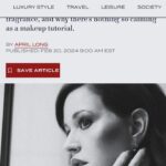 Molly Ringwald Instagram - All things beauty in Town&Country link in bio #beauty #fashion #asmrbeauty #tutorials #nailart #lipstick #daughters