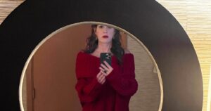 Molly Ringwald Instagram - I didn't really get to talk about it during the strike but I got to do this cool horror film playing the mysterious Ms. Auerbach that's on Shudder called "Bad Things" with some women and people that I really love. Check it out!#badthings #shudder