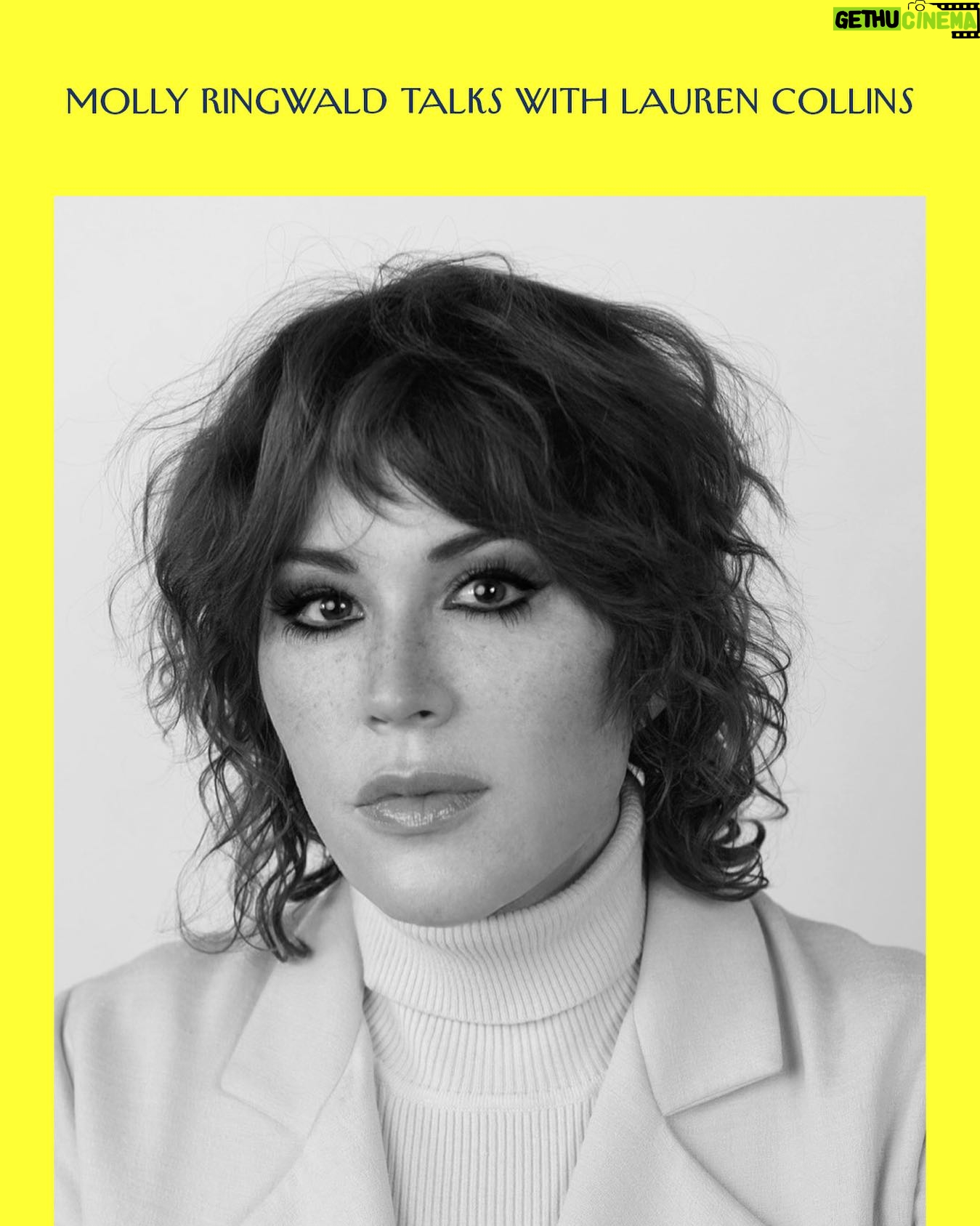 Molly Ringwald Instagram - Last chance to snag some tickets for this conversation for the New Yorker festival! Link in bio photo by Willy Somma #frenchlife #frenchbooks #americansinparis