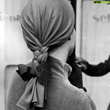 Molly Ringwald Instagram - This really reminds me of when I was a little girl and I wanted long hair so bad I wore one of my mom's stockings pinned on my head as a ponytail.