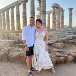 Molly Ringwald Instagram - Our annual trip to Poseidon's temple. 🏛️🇬🇷