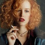Molly Ringwald Instagram - I quit smoking years ago but I still dream about it. Not sure who the photographer was. #tbt