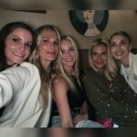 Molly Sims Instagram – LA to Austin back to LA in 24 hours🤪 @dearmediastudio IRL, you were so good. Now back for some more @lipstickontherim recordings with my bestie 😉🎙️