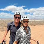 Molly Sims Instagram - Mom and Dad are not mountain bikers… (but I am better 🤫)