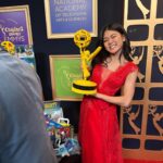Momona Tamada Instagram – the children’s and family emmys!! thank you for such a great night #childrensemmys 💫❤️ i feel so grateful to have been nominated again this year!! a huge congrats to the oni team for taking home 3 emmy wins! what an incredible way to close the chapter that has been ~oni: thunder god’s tale~ ❤️ i love you all ❤️ a special shout out to @dicetsutsumi -this project connected with my childhood in more ways than you could imagine. thank you for allowing me to be a part of it❤️🌙 

👗 @rodarte @samanthamcmillen_stylist thank you for this gorgeous dress !!! i didn’t wanna take it off :) 💗

🎀 💄 @fa.rm.er @yukari.makeup thank you both for making me look pretty heheheee!!