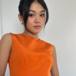 Momona Tamada Instagram – thank you @character.media for having me! 🧡🩷🩵 the unforgettable gala is always one to remember and i’m so lucky to have this community!! 

👗 @samanthamcmillen_stylist @carolinaherrera 
🎀 💄 @fa.rm.er @yukari.makeup