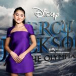 Momona Tamada Instagram - percy jackson premiere a couple nights ago💙🔱 a huge congrats to all the wonderful humans that are a part of this project! 💜 go watch percy jackson on dec 20th!!⚡️ 👗 @maisonvalentino @samanthamcmillen_stylist 💄 🎀 @gitabass @rebekahforecast #percyjackson @disneyplus @percyseries