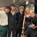 Momona Tamada Instagram - percy jackson premiere a couple nights ago💙🔱 a huge congrats to all the wonderful humans that are a part of this project! 💜 go watch percy jackson on dec 20th!!⚡️ 👗 @maisonvalentino @samanthamcmillen_stylist 💄 🎀 @gitabass @rebekahforecast #percyjackson @disneyplus @percyseries