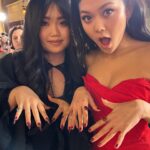 Momona Tamada Instagram - avatar the last airbender out on @netflix 2/22/24 ❤️‍🔥 thank you @avatarnetflix for this insane night!! 💃🏻 - @samanthamcmillen_stylist - archival @viviennewestwood from @shrimptoncouture thank you so much Cherie for the perfect fire dress!! ❤️‍🔥 🎀&💄 - the wonderful @bykileyfitz and @sophiehaig ♥️