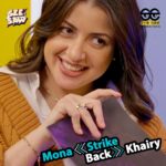 Mona Farouk Instagram - منى قلبت المرجيحة 🥊 “أنا اللي حسألك يا ذكوري” ‏Mona⚡️Strike Back⚡️Khairy ‏Full episode is out now on our Youtube channel, Link in Bio ‏#eyesee #seesaw #سي_سو #منى_فاروق #اكسبلور #ضحك #المرأة