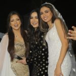 Mona Farouk Instagram – فرحانه ليكم من قلبي 🤍 يارب اشوفكم اسعد اتنين في الدنيا 🤲🏻 انتو وكل حبايبي 
الف مبروووووك @alighozlanofficial 
@farahshabaann 
‏Photography: @islammagdyphotographer 
‏Dress: @ahmedfayezofficial 
‏Makeup artist : @rehamsaalah 
‏Hairdresser: @lebanese.beautycenter