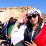 Mona Farouk Instagram - تحيا #مصر 🇪🇬 تحيا #فلسطين 🇵🇸 🖤🤍❤️💚#مني_فاروق #mona_farouk