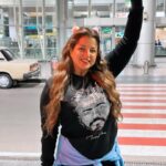 Mona Farouk Instagram - وحشتوني وبحبكم وادعولي #تحيا_مصر #مصر #تحيا_فلسطين ❤️🤍🖤🇪🇬 🇵🇸